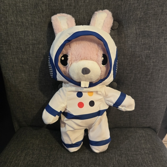 IKEA Other - Plush Astronaut Bunny Toy - Pink and White